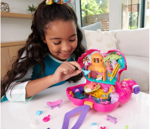 Mattel Polly Pocket Flaming Plażowa impreza - 1037630 - zdjęcie 2